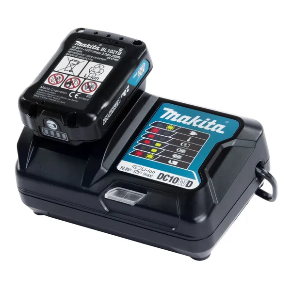 MAKITA, BATTERISETT BATTERI 12V 2,0AH + LADER