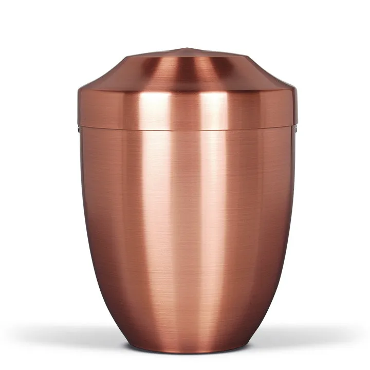 URNE FOR KOLUMBARIUM, KOBBER RUND 29
