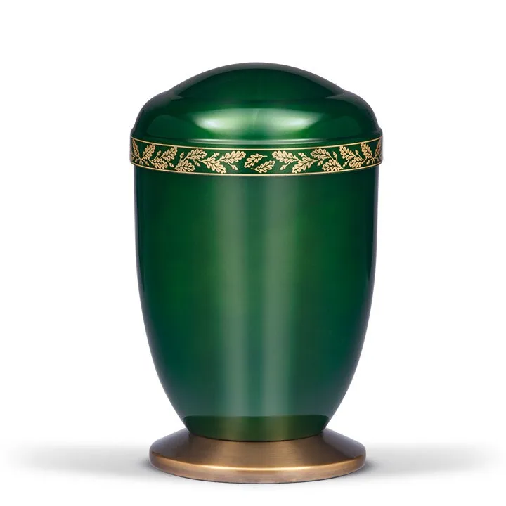 URNE FOR KOLUMBARIUM, KOBBER, MOSEGRØNN 1230