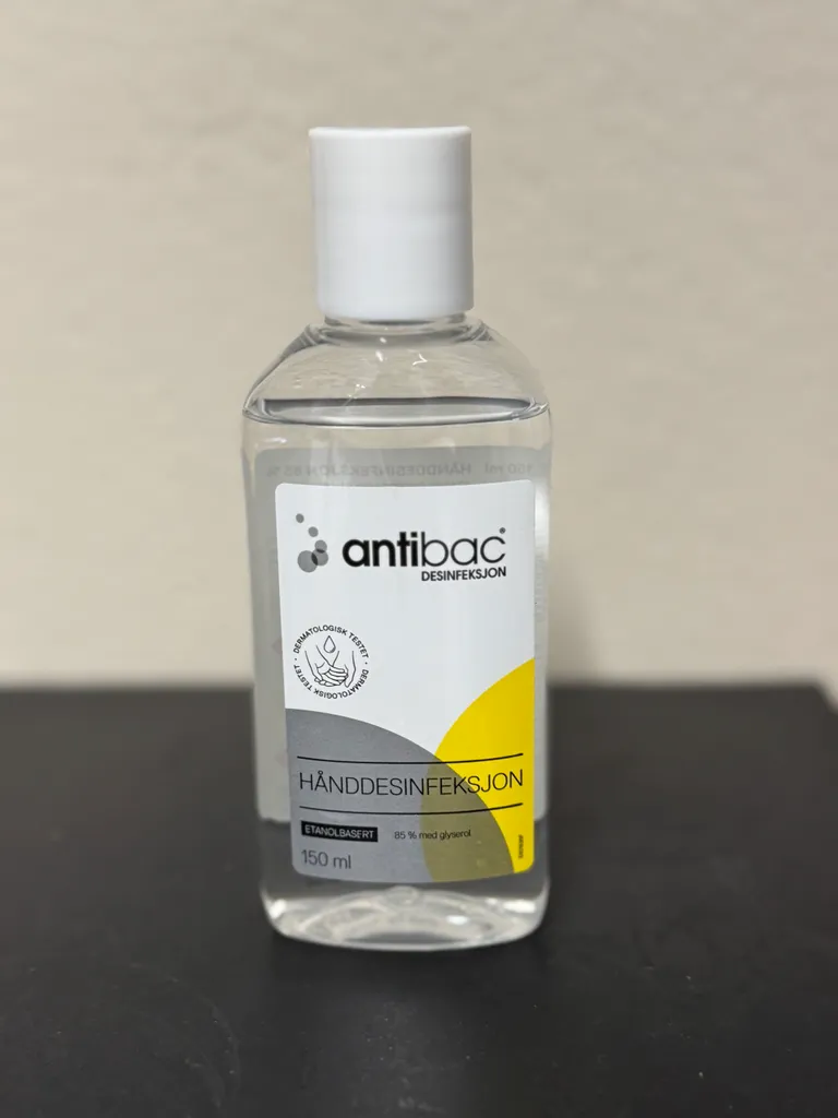 ANTIBAC HÅNDHYGIENE, PLASTFLASKE 150ML.