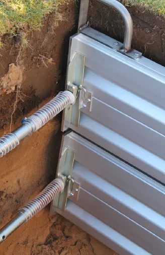 STEMPLINGSUTSTYR, GRØFTESTREVER, FRIGJØR