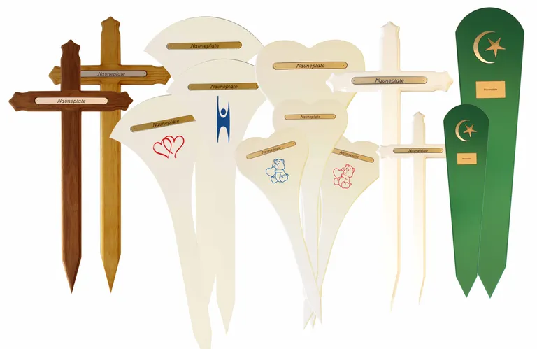 GRAVMARKØR, NØYTRAL, HVITMALT