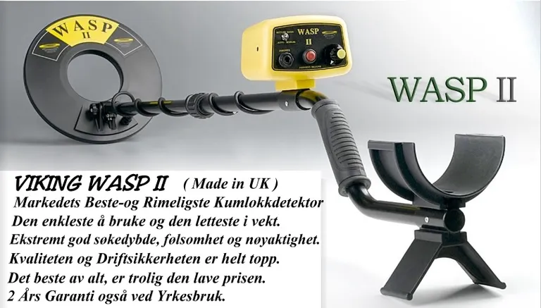 METALLSØKER WASP II