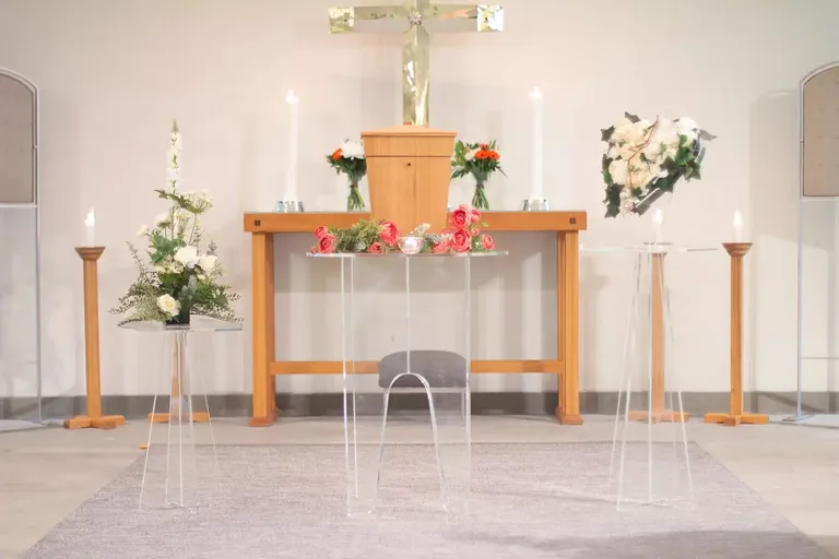 URNEBORD, PLEXI, Ø67 CM, H 85 CM