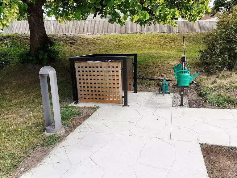 Skjermvegg "Corten"