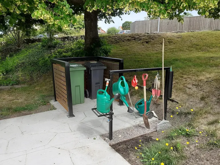 Skjermvegg "Corten"