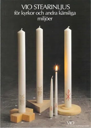 DÅPSLYS KRISTUSMONOGRAM RØD 30X370